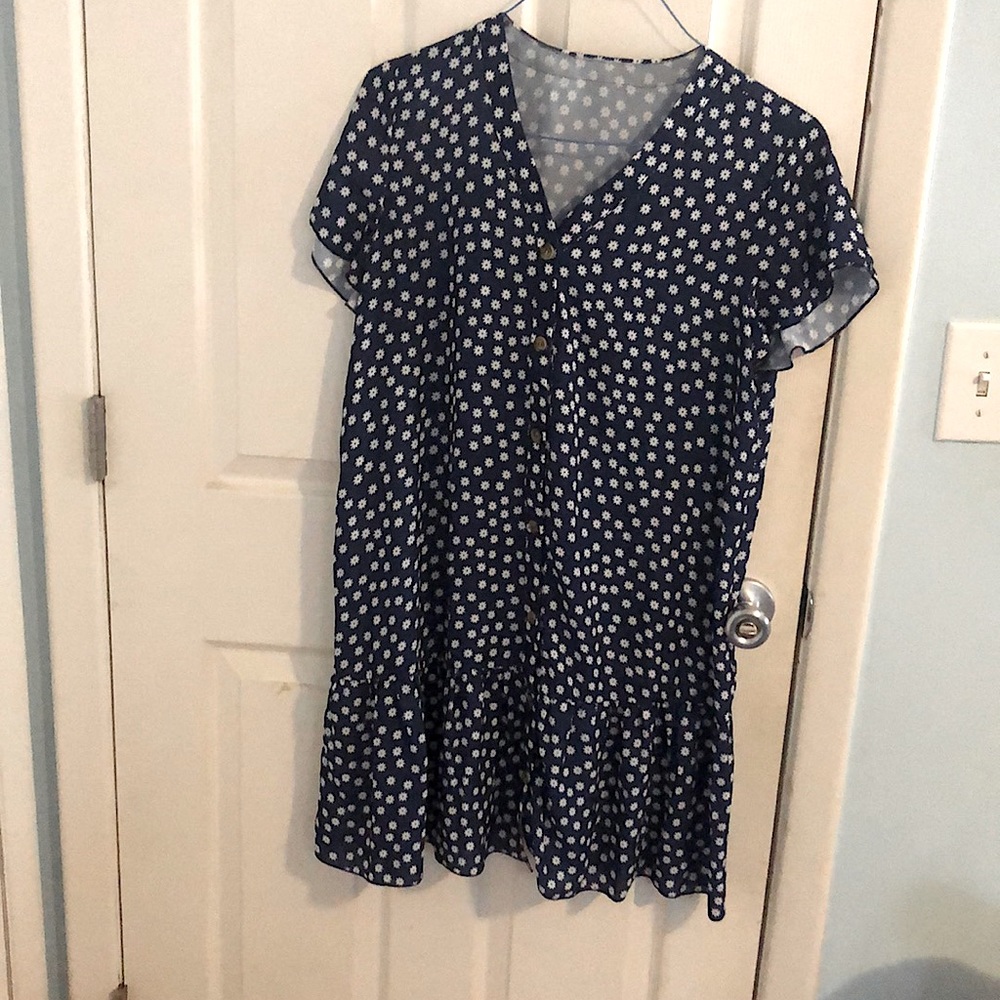 Never worn Amazon short sleeve dress